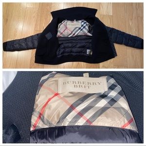 Burberry puffer sleeve jacket Spring/Fall
